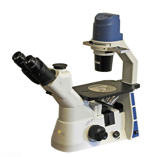 Trinocular Inverted Microscope with Plan Achromat Objectives India