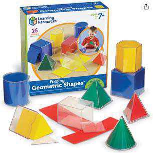 Transparent Geometric 3D Shapes