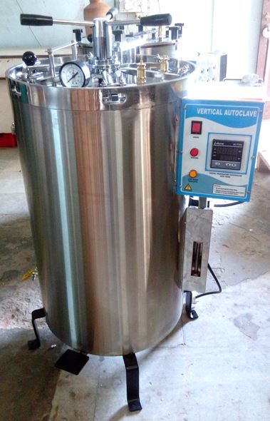 Autoclave, Triple Wall, Vertical, High Pressure