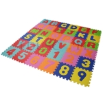 Alphabet and Numbers Puzzle Mat